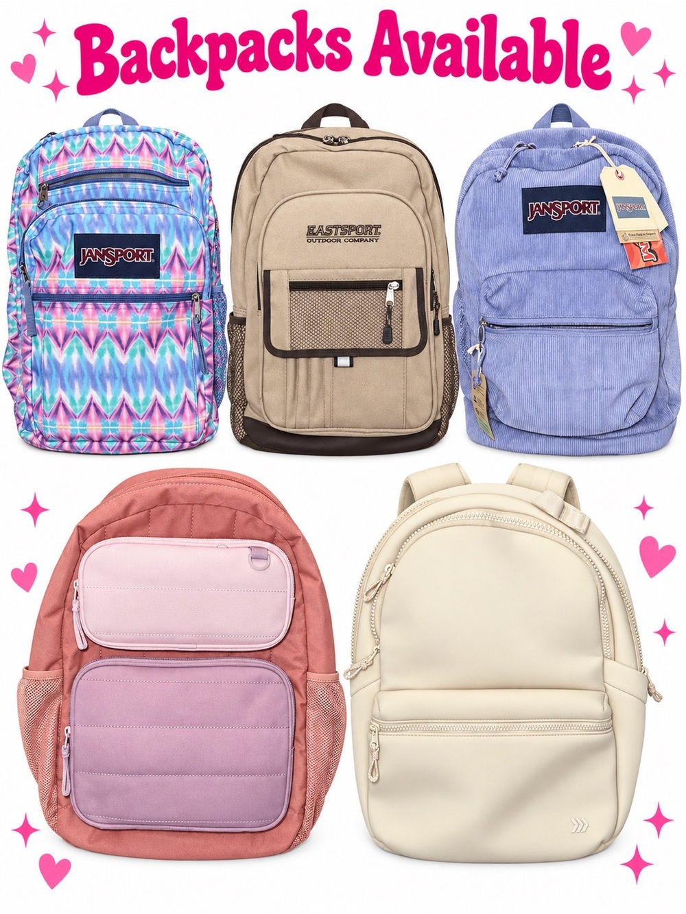 Multiple Bags Available